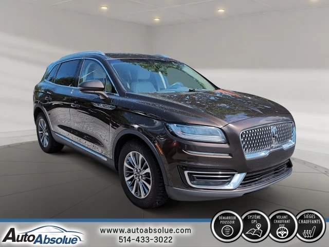 Lincoln Nautilus Select 2019