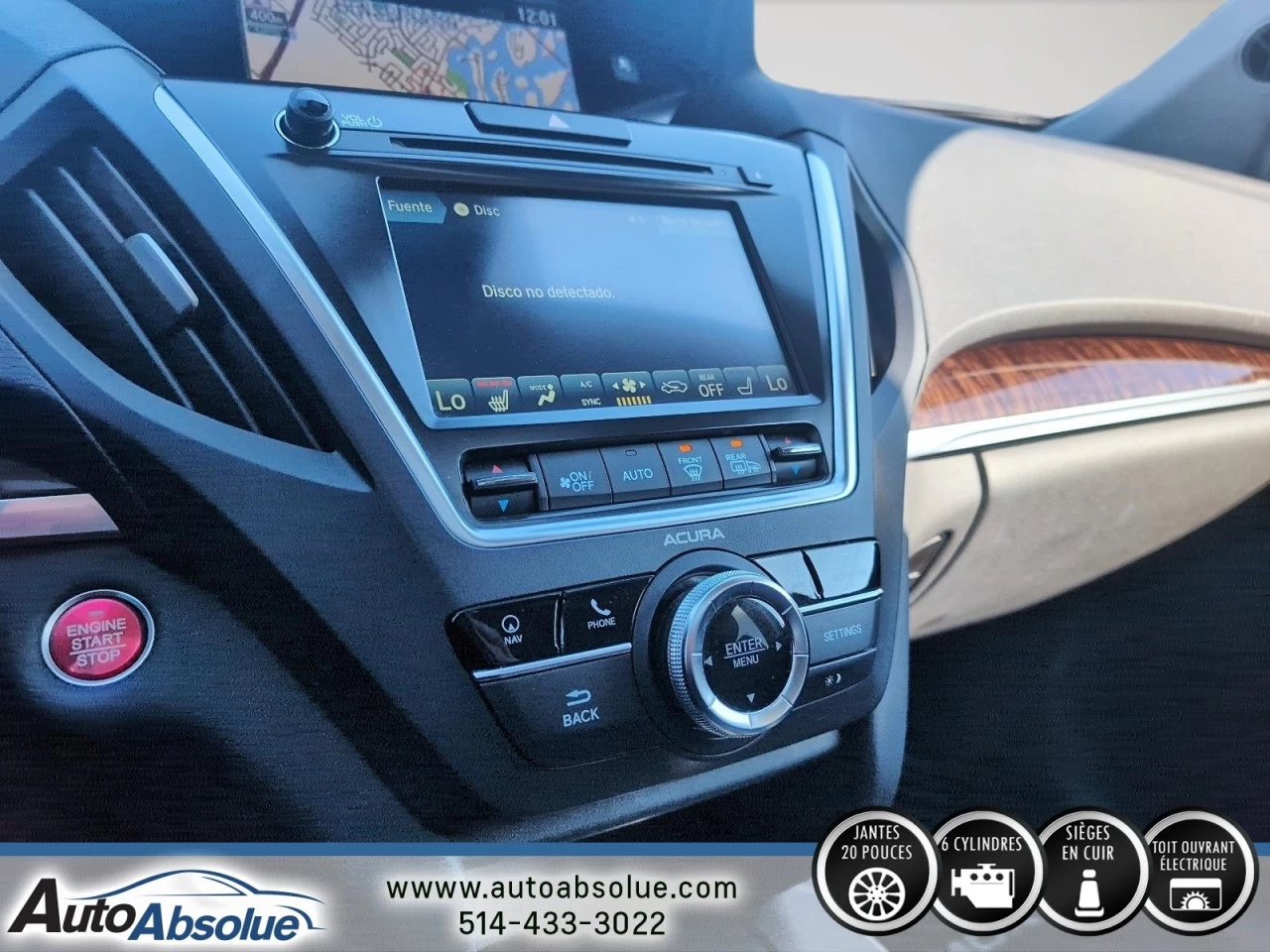 2020 Acura MDX Tech Main Image