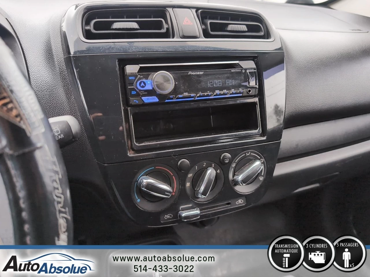 2017 Mitsubishi Mirage ES Image principale