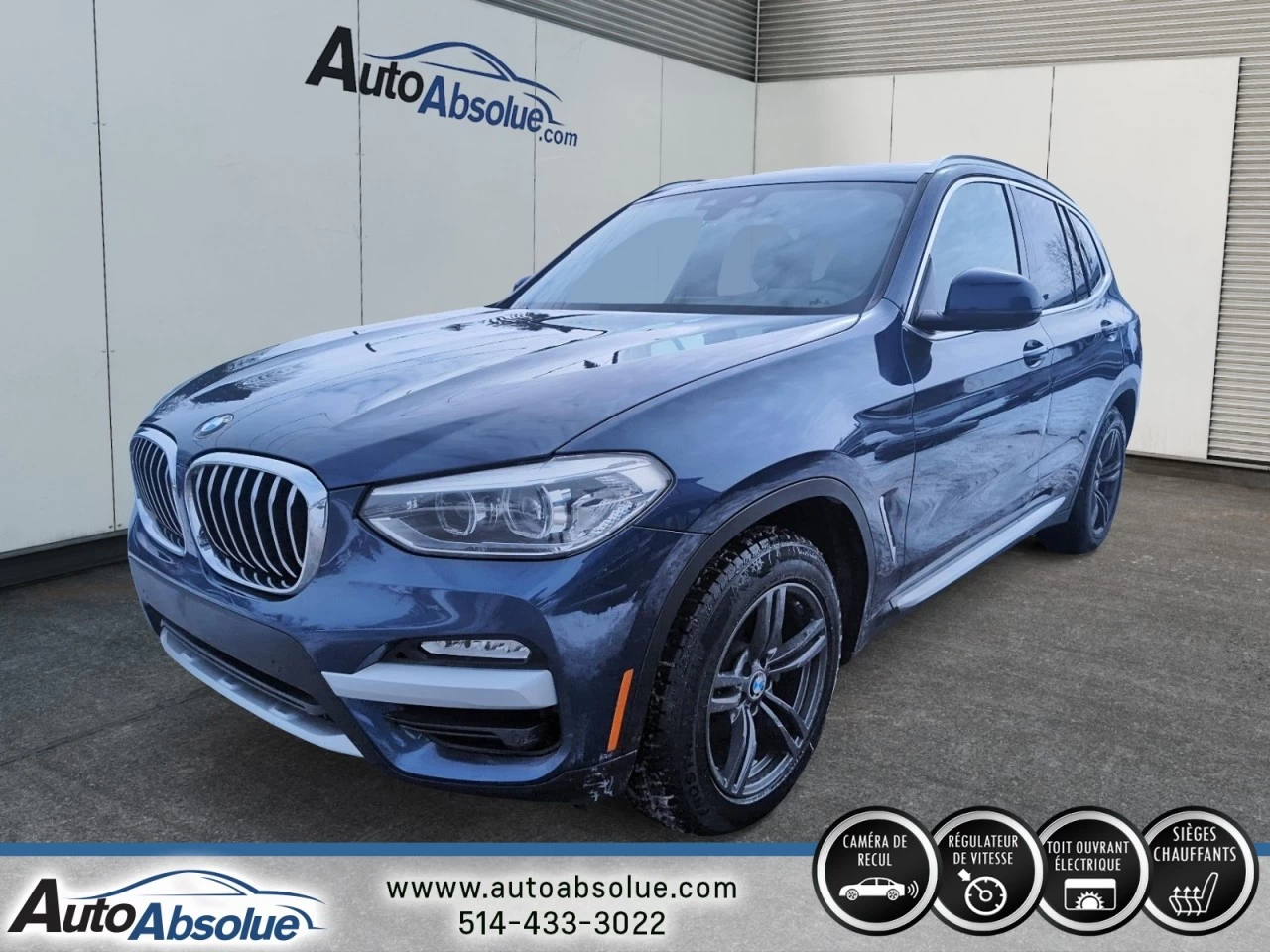2019 BMW X3 xDrive30i Image principale