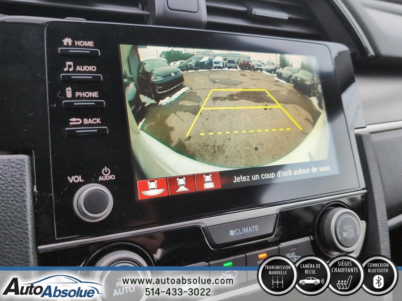 2019 Honda Civic LX Image principale