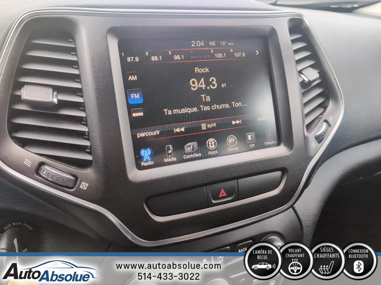 2016 Jeep Cherokee Altitude Image principale