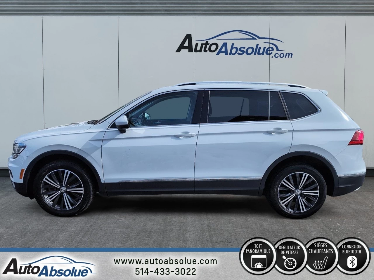 2018 Volkswagen Tiguan Highline Image principale