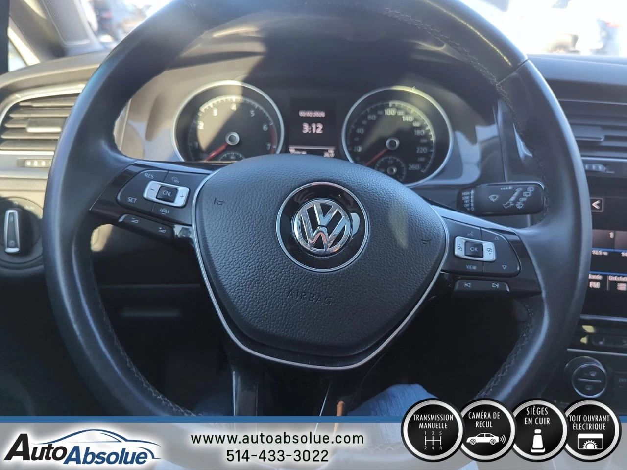 2019 Volkswagen Golf Comfortline Main Image