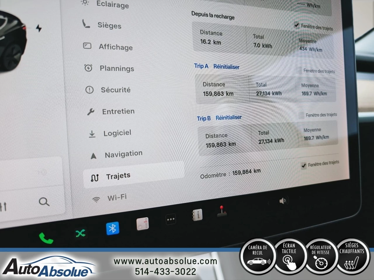 2019 Tesla 3 RWD Image principale