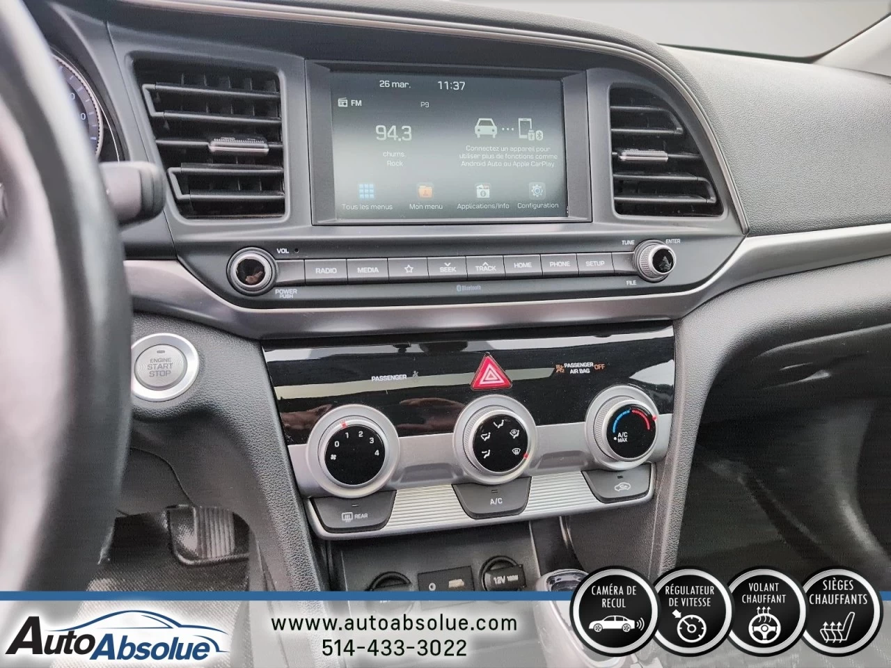 2020 Hyundai Elantra Preferred w/Sun & Safety Package Main Image