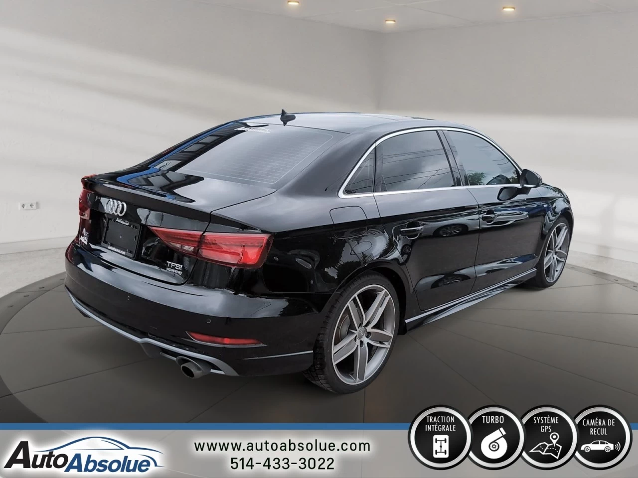 2017 Audi A3 2.0T Technik Image principale