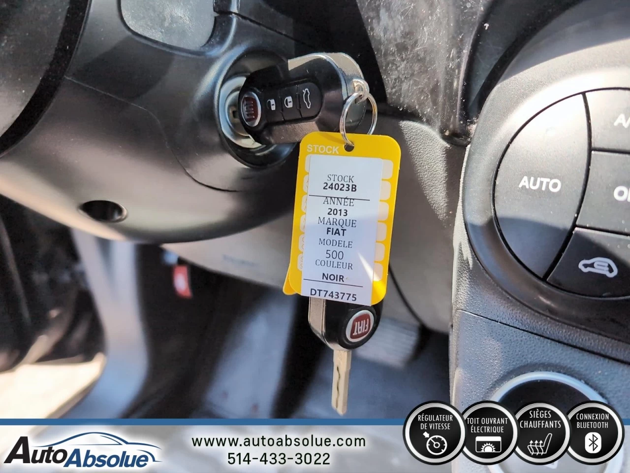 2013 Fiat 500 Sport Main Image