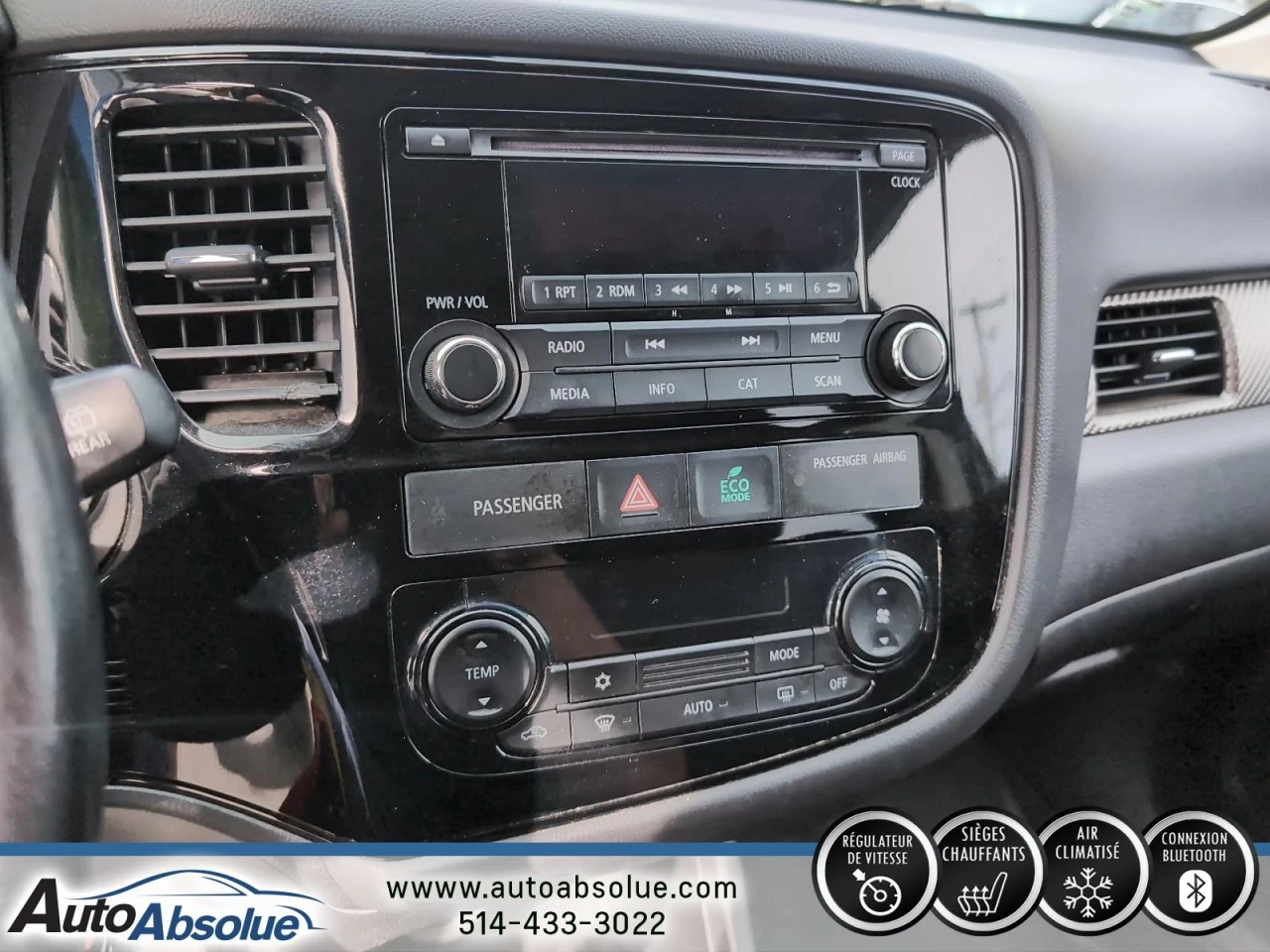 2016 Mitsubishi Outlander ES Image principale