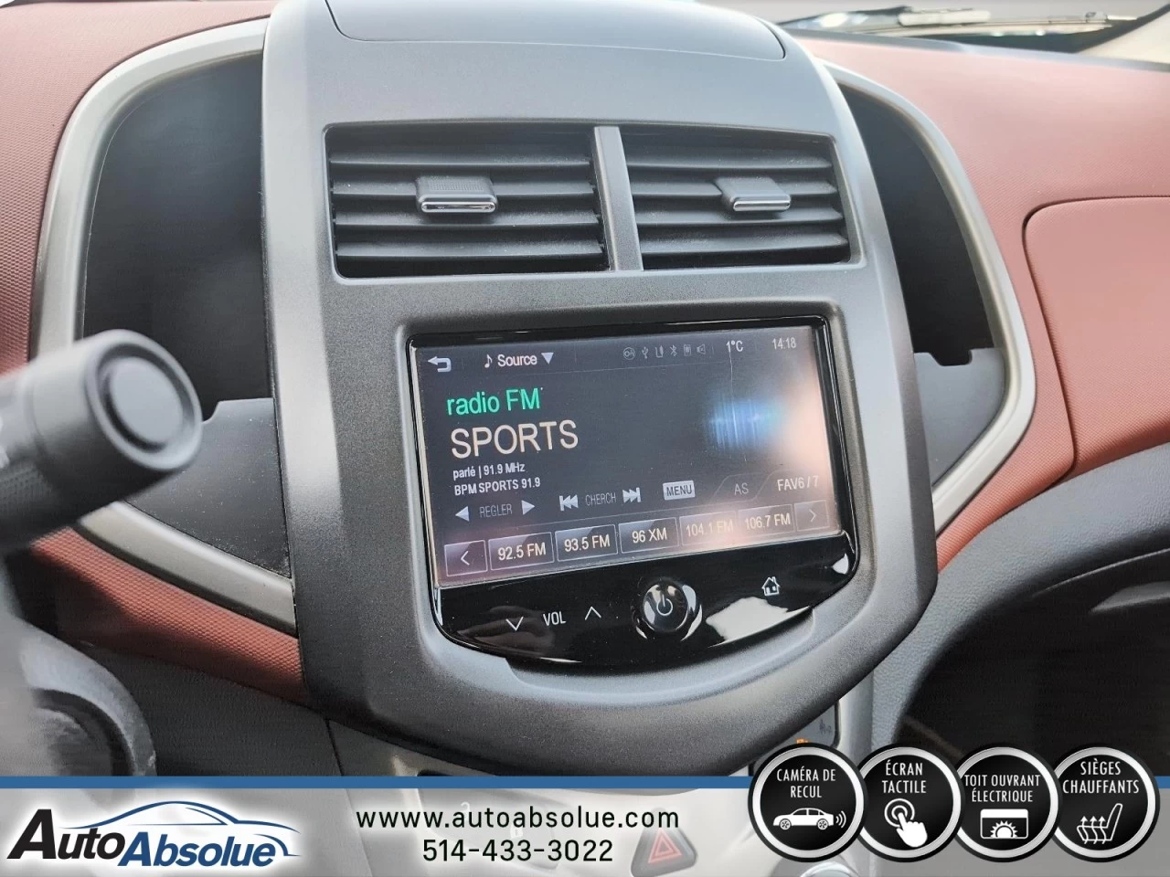 2015 Chevrolet Sonic LT Main Image