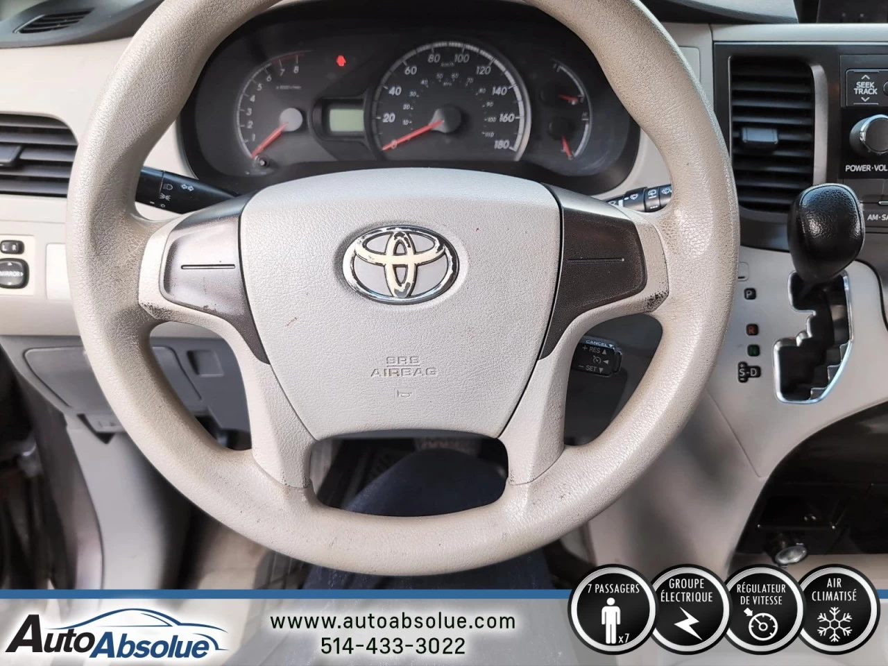 2011 Toyota Sienna 5dr V6 7-Pass FWD Image principale