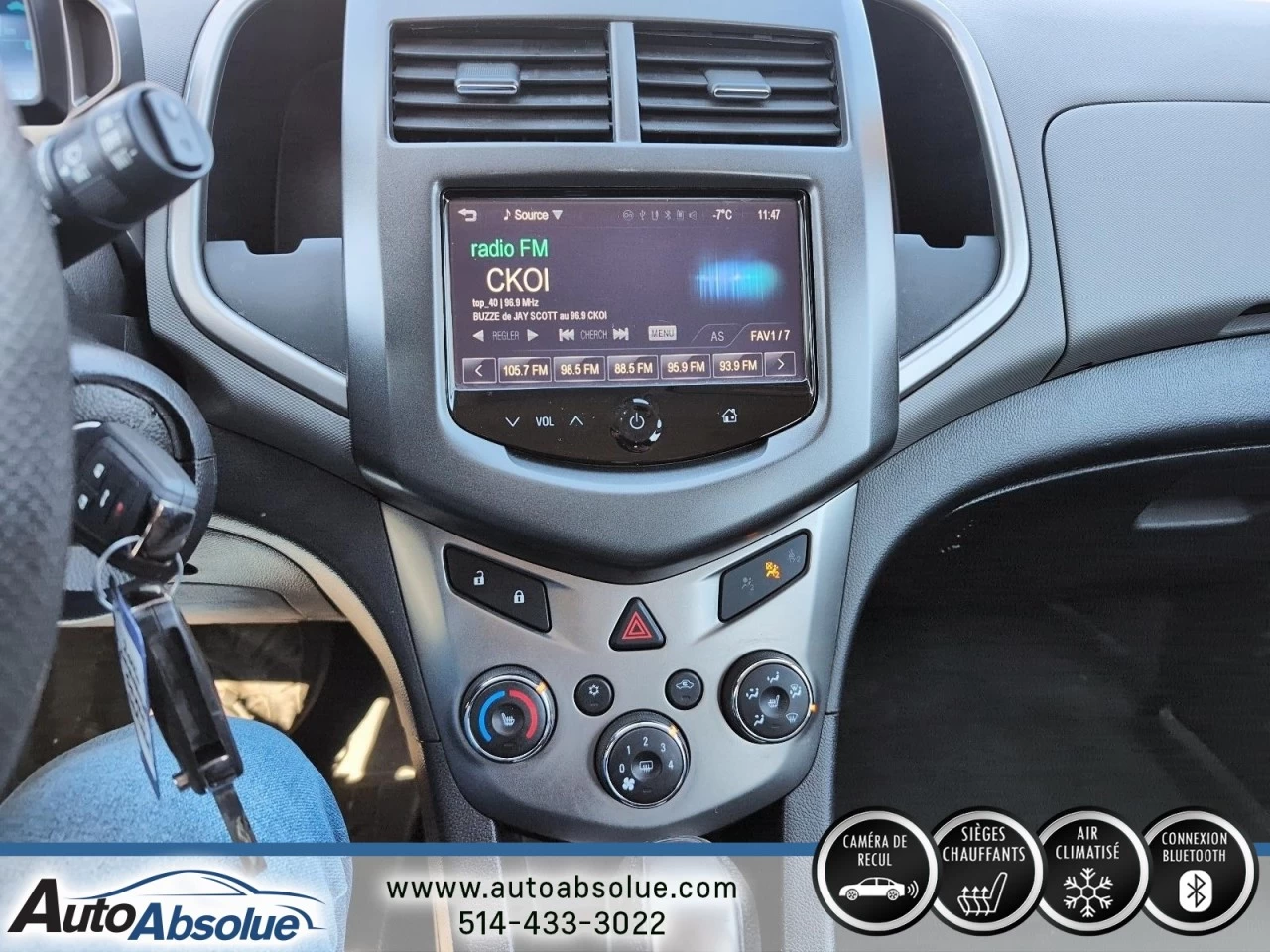 2016 Chevrolet Sonic LT Main Image