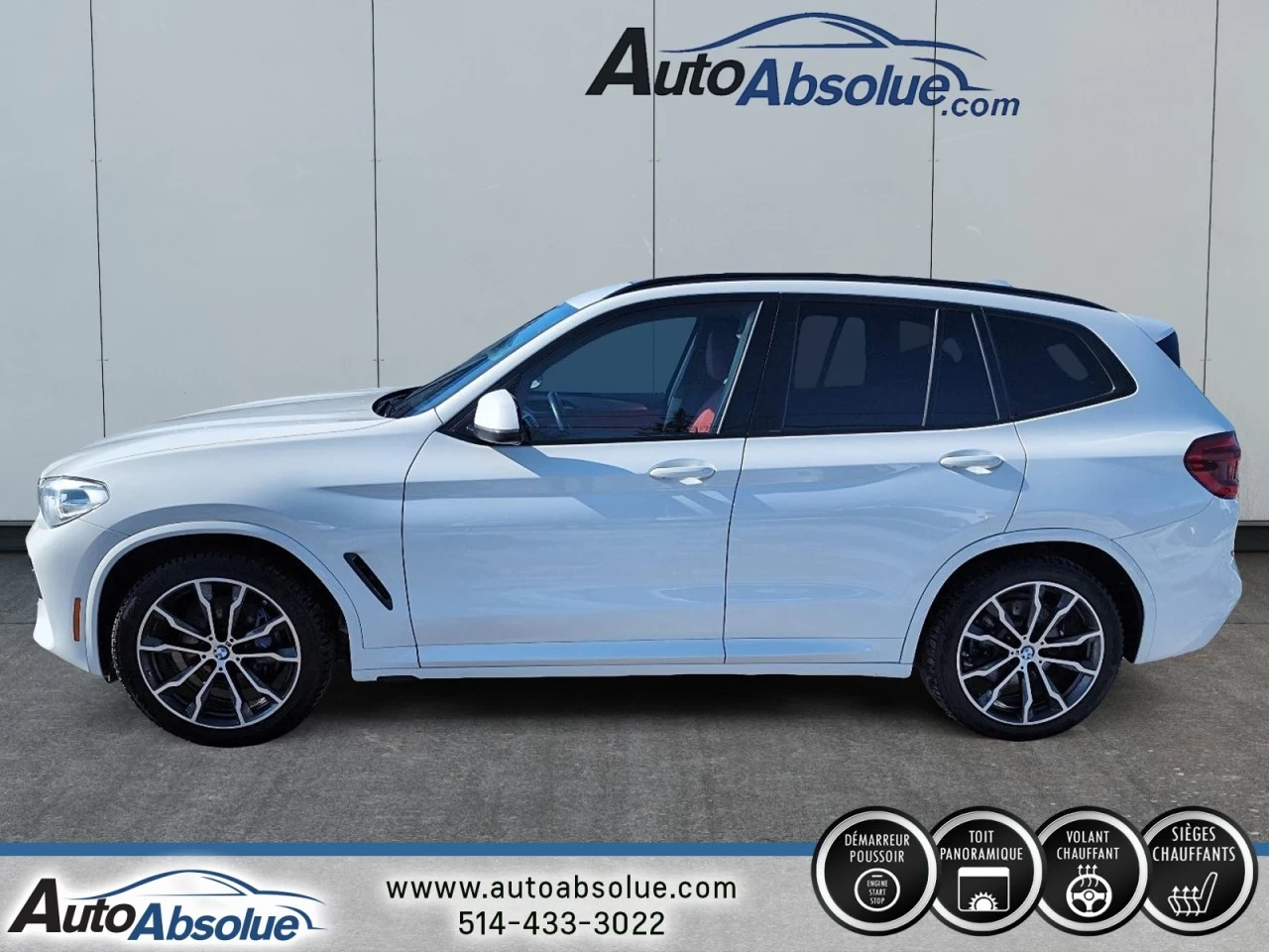 2019 BMW X3 xDrive30i Image principale