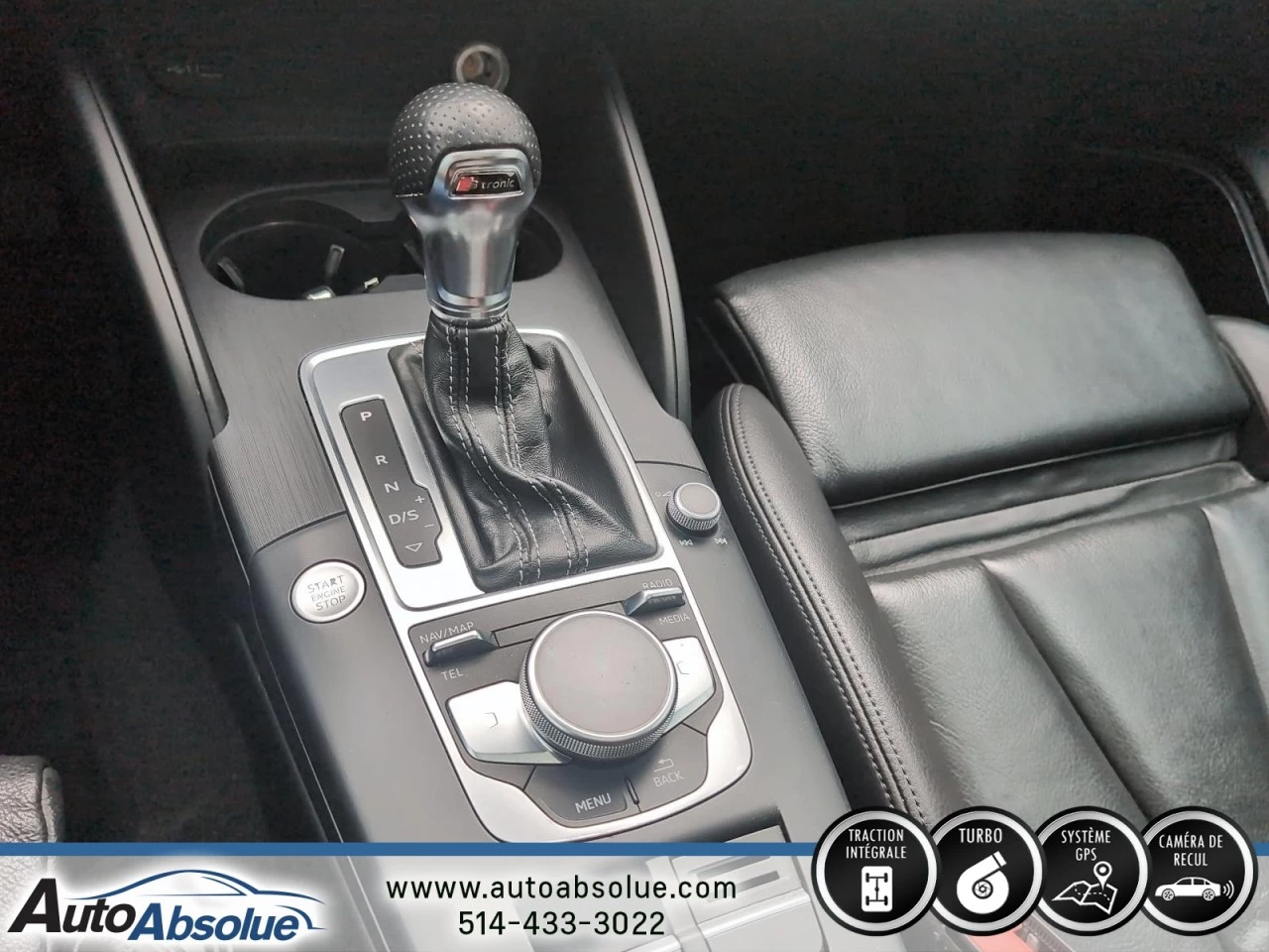 2017 Audi A3 2.0T Technik Image principale