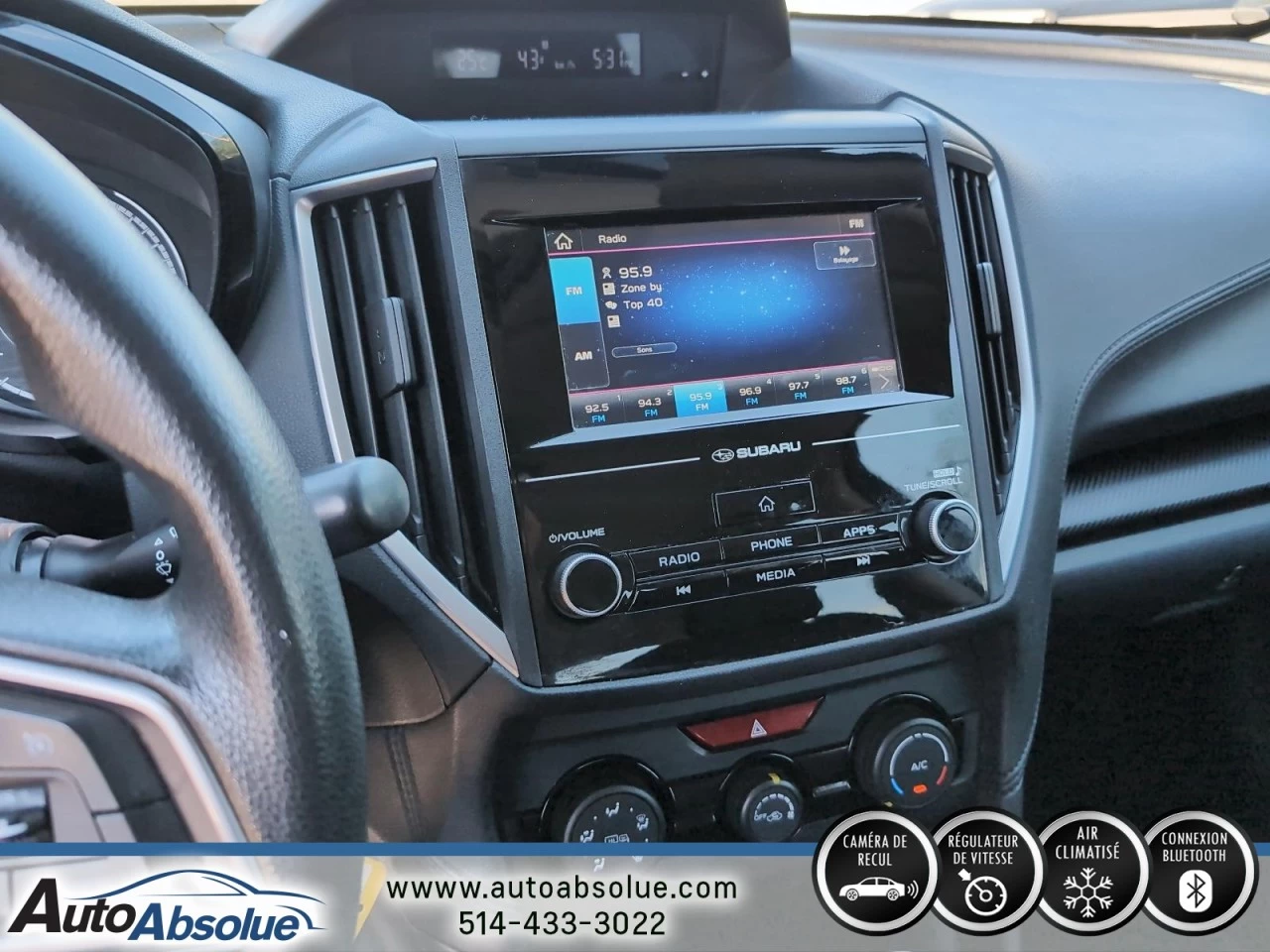 2019 Subaru Impreza Convenience Image principale