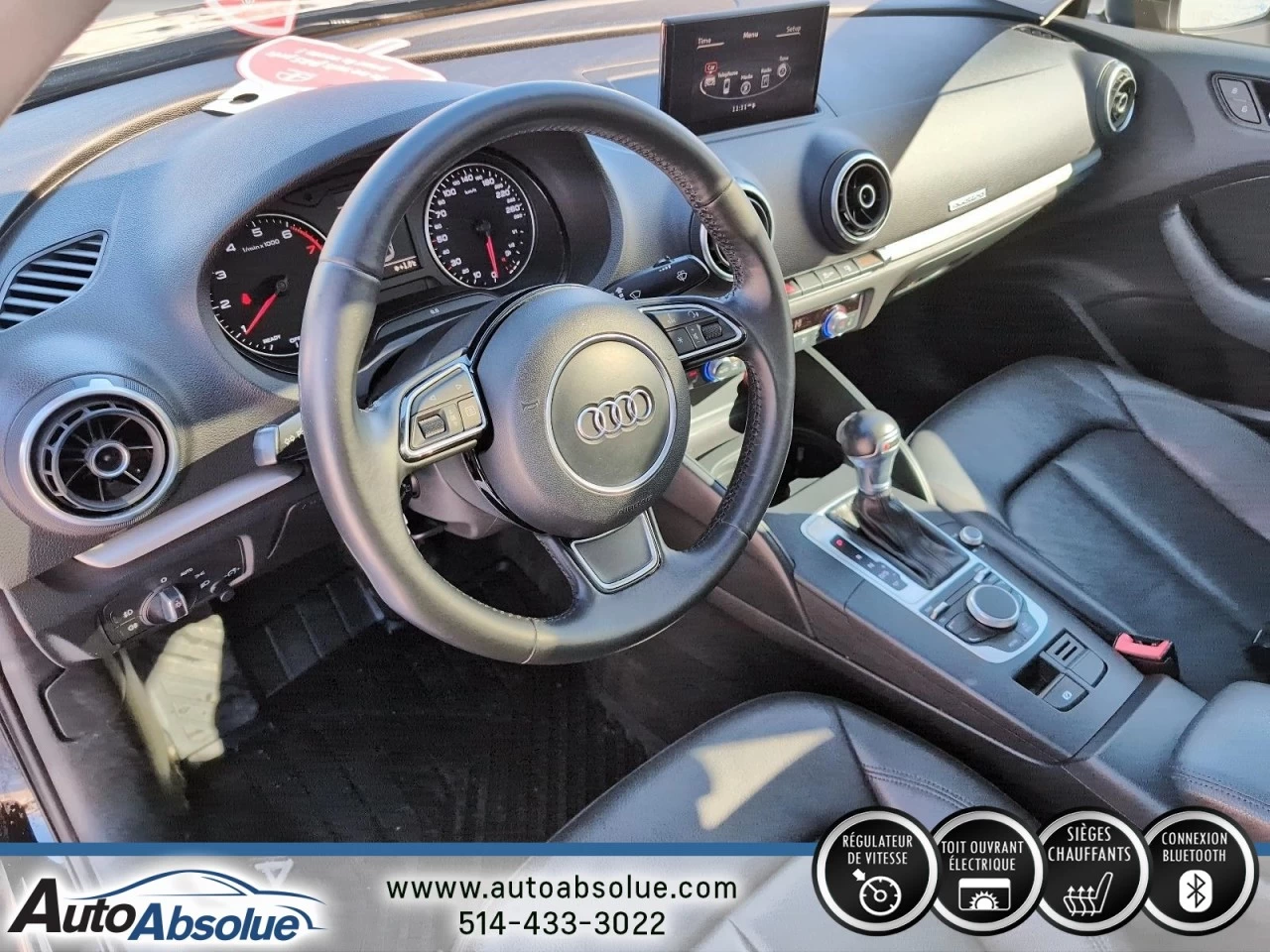 2016 Audi A3 2.0T Komfort Image principale