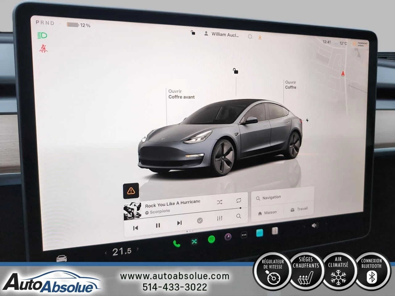 2023 Tesla 3 RWD Image principale