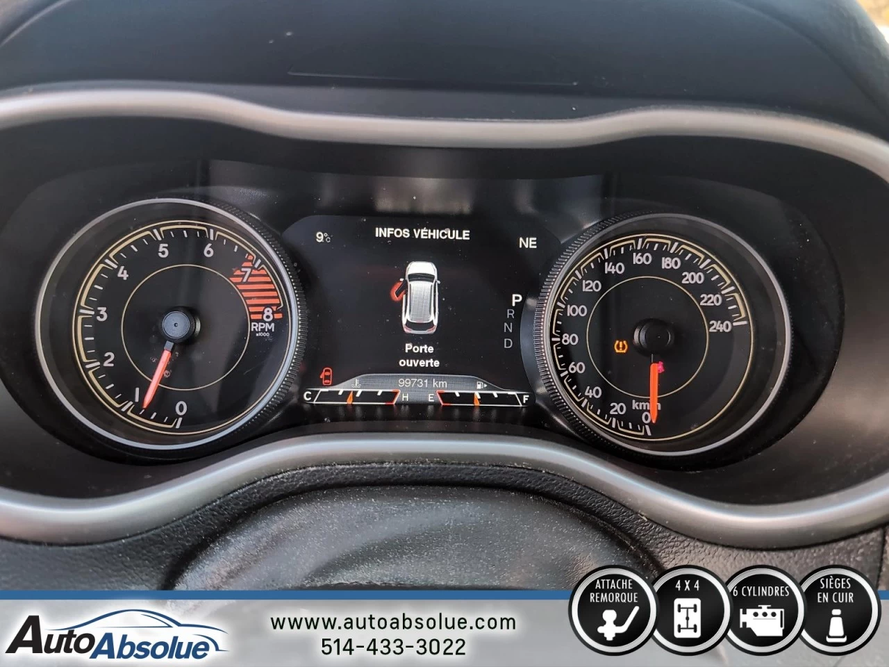 2017 Jeep Cherokee Trail Hawk Image principale