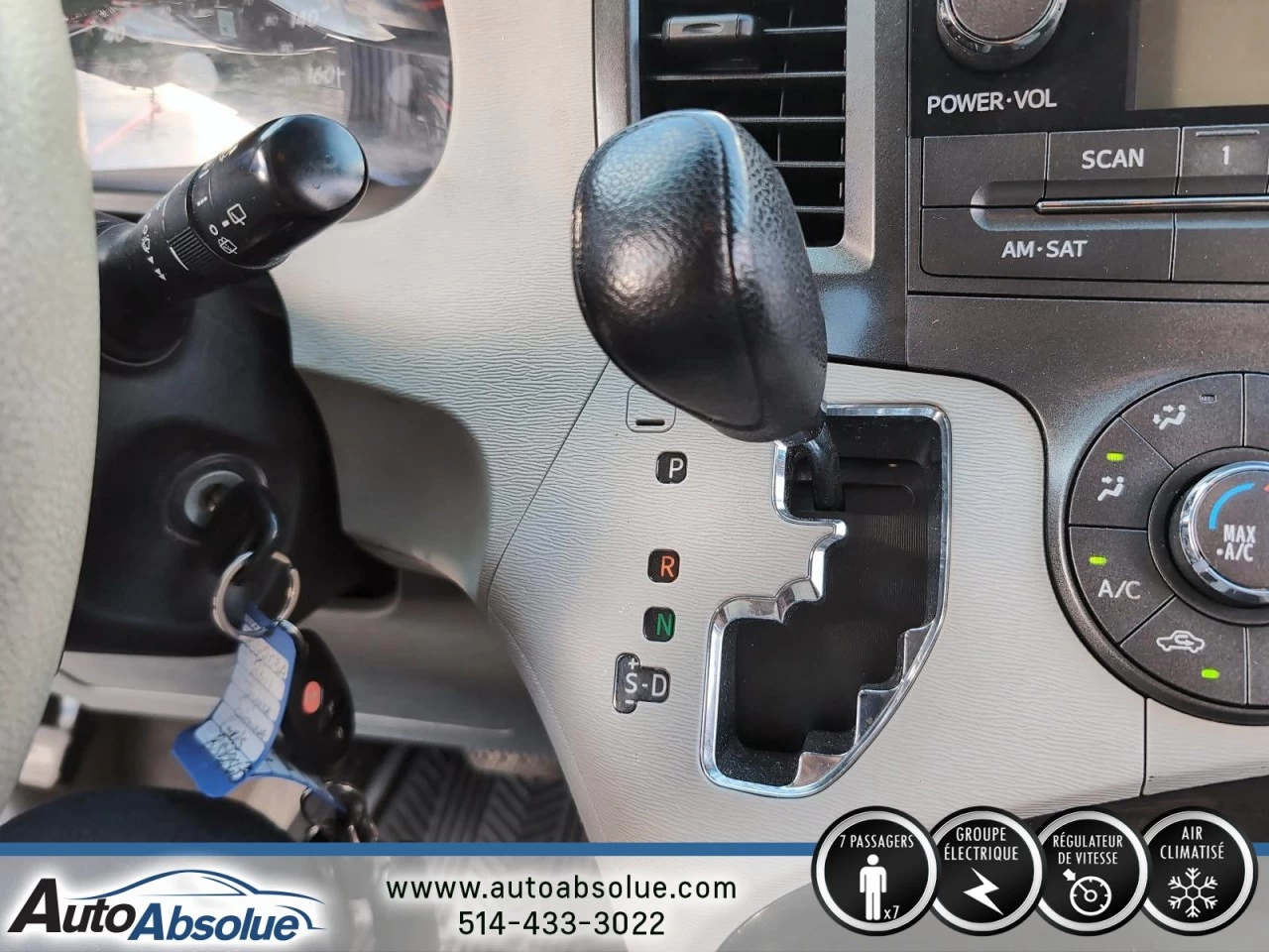 2011 Toyota Sienna 5dr V6 7-Pass FWD Image principale