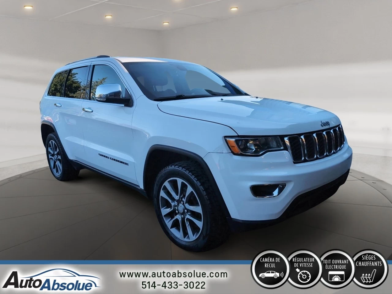 2018 Jeep Grand Cherokee Limited Image principale