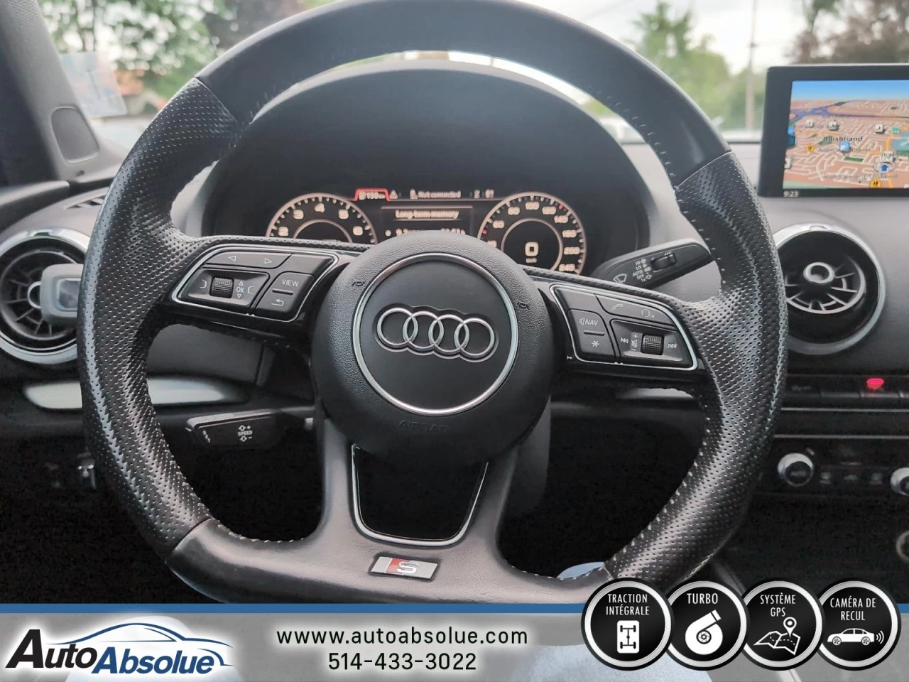 2017 Audi A3 2.0T Technik Image principale