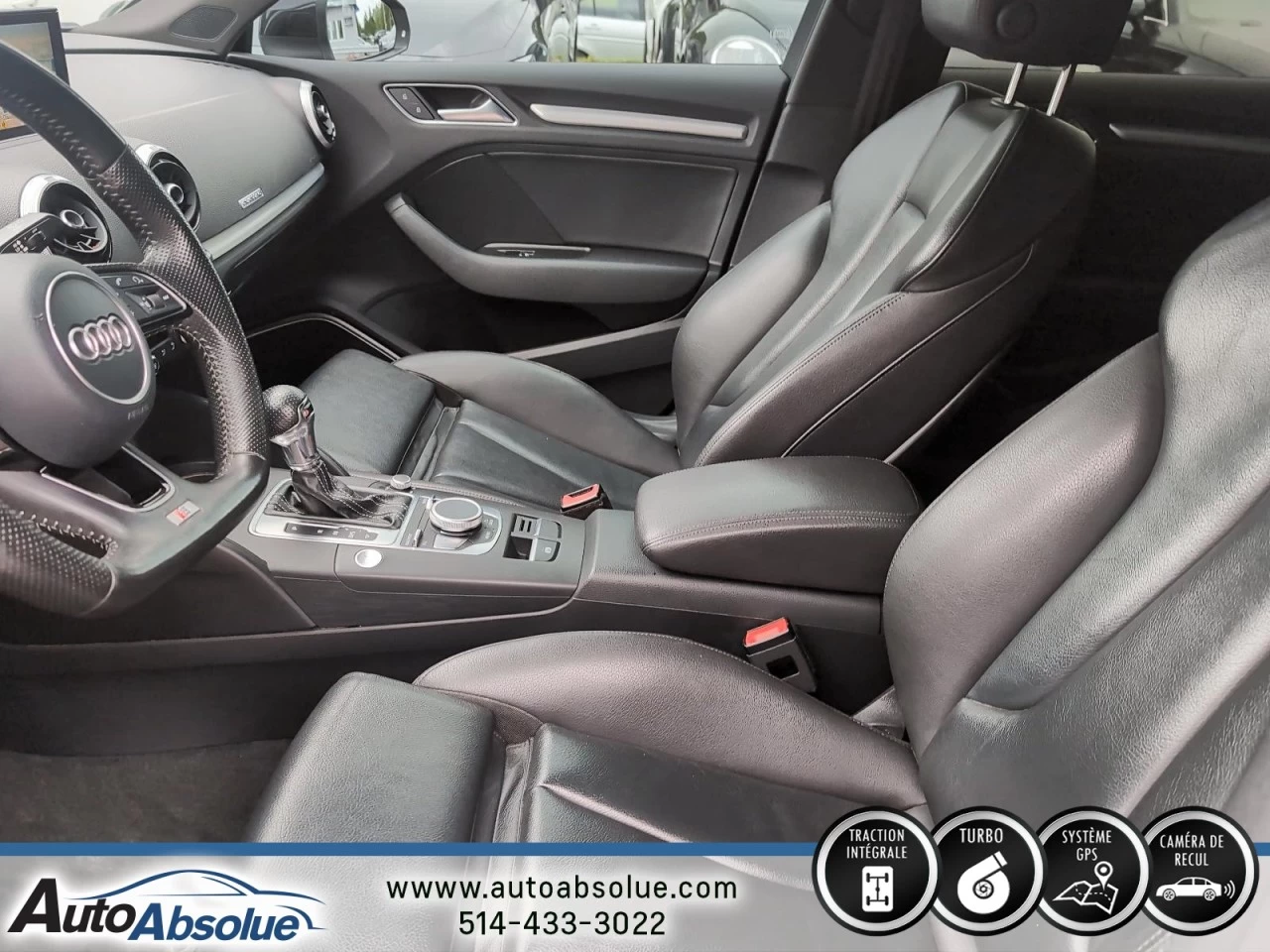 2017 Audi A3 2.0T Technik Image principale