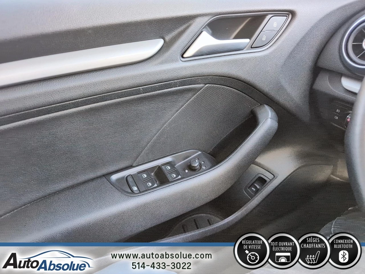 2016 Audi A3 2.0T Komfort Image principale