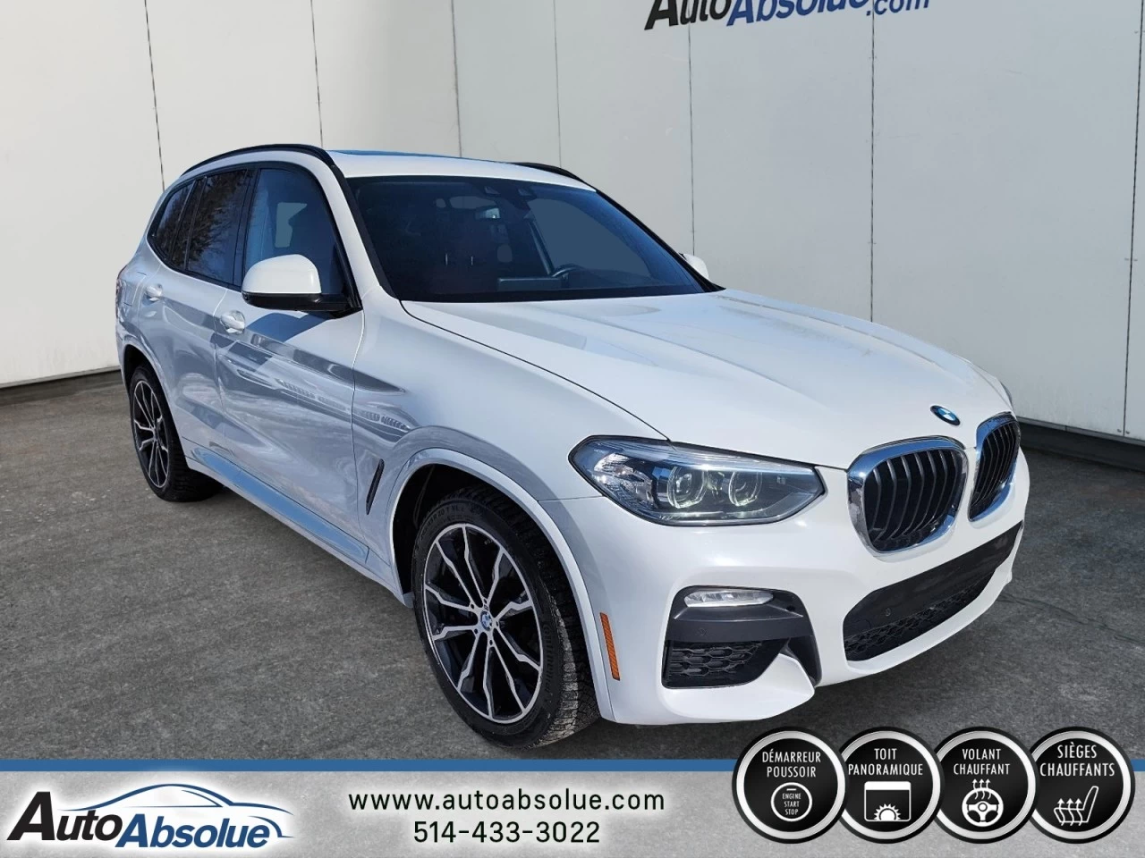 2019 BMW X3 xDrive30i Image principale