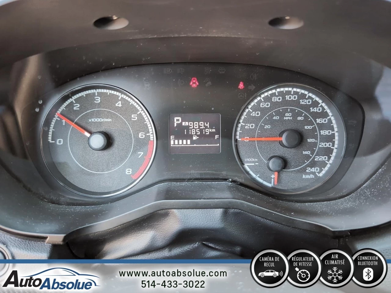 2019 Subaru Impreza Convenience Image principale