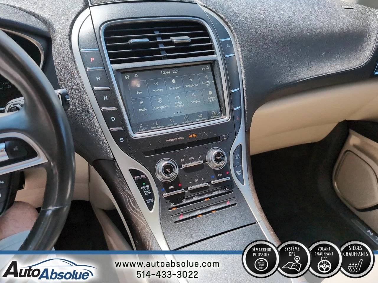 2019 Lincoln Nautilus Select Image principale