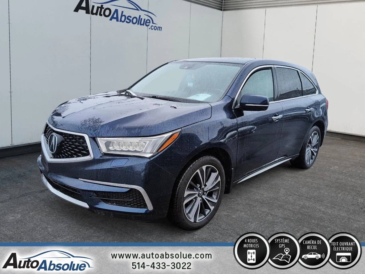 2020 Acura MDX Tech Main Image