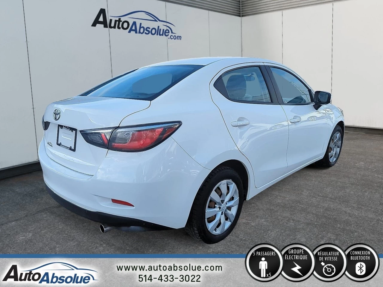 2016 Toyota Yaris 4dr Sdn Image principale