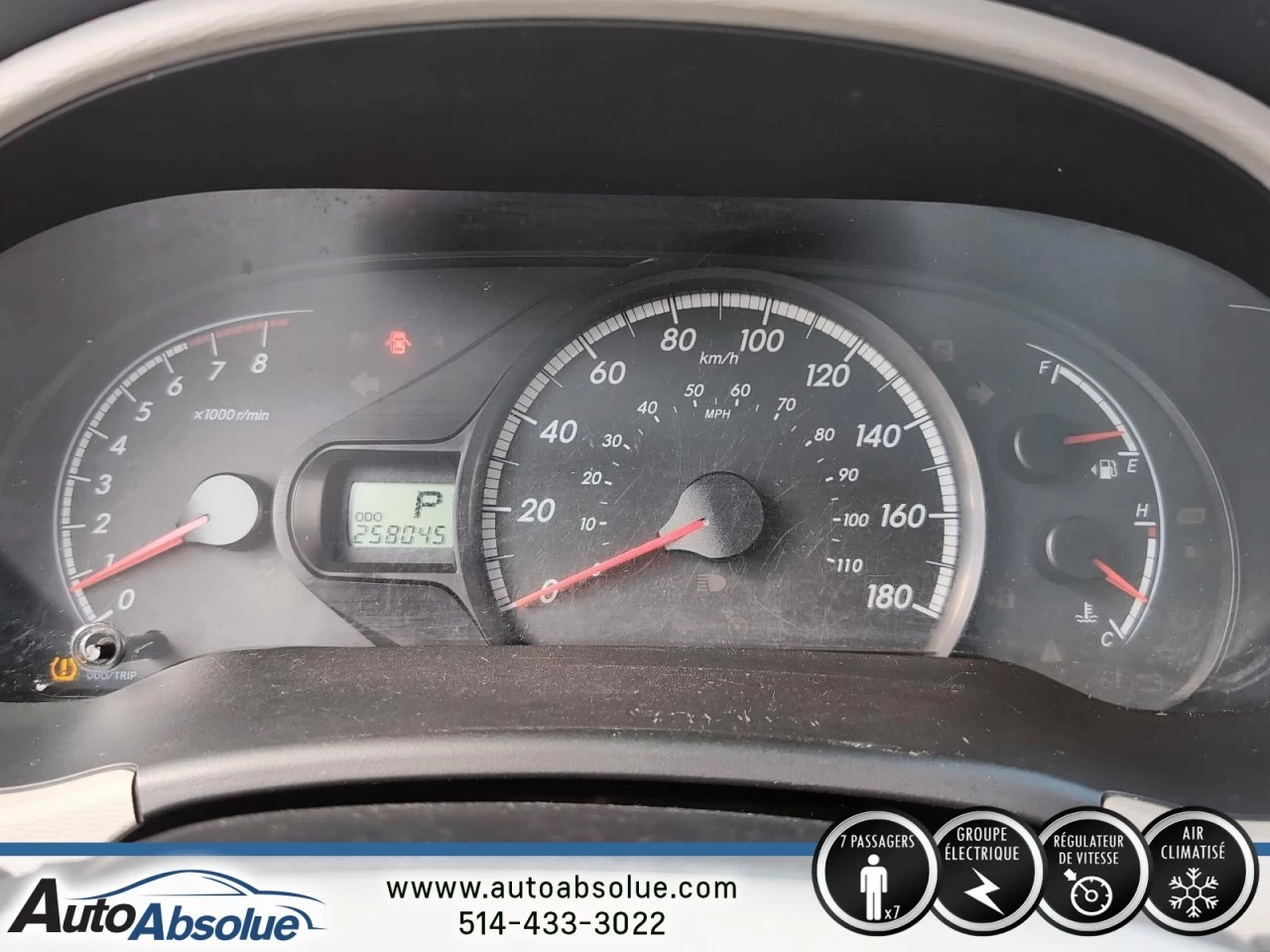 2011 Toyota Sienna 5dr V6 7-Pass FWD Image principale