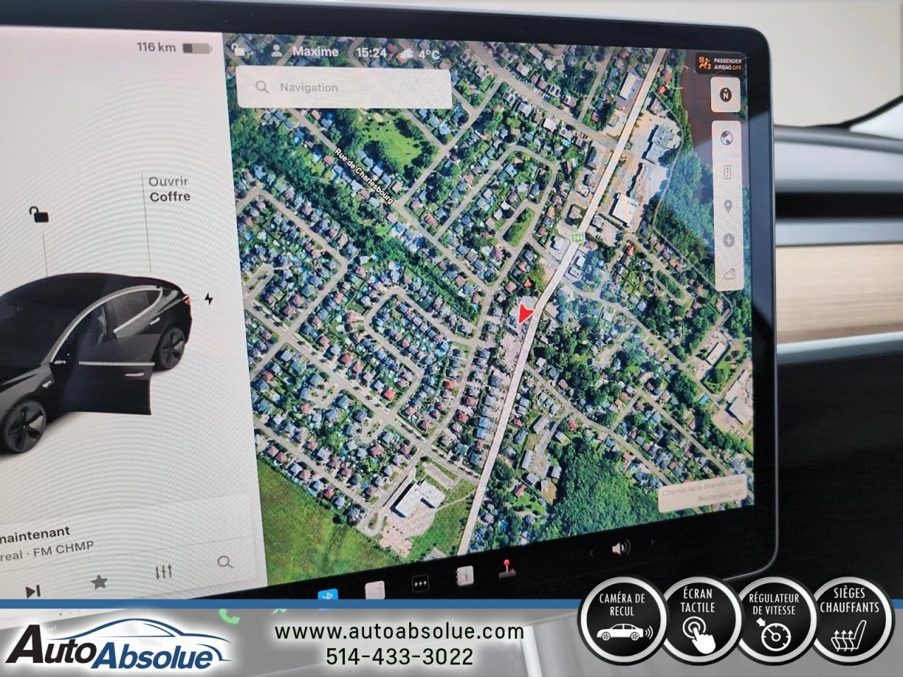 2019 Tesla 3 RWD Image principale