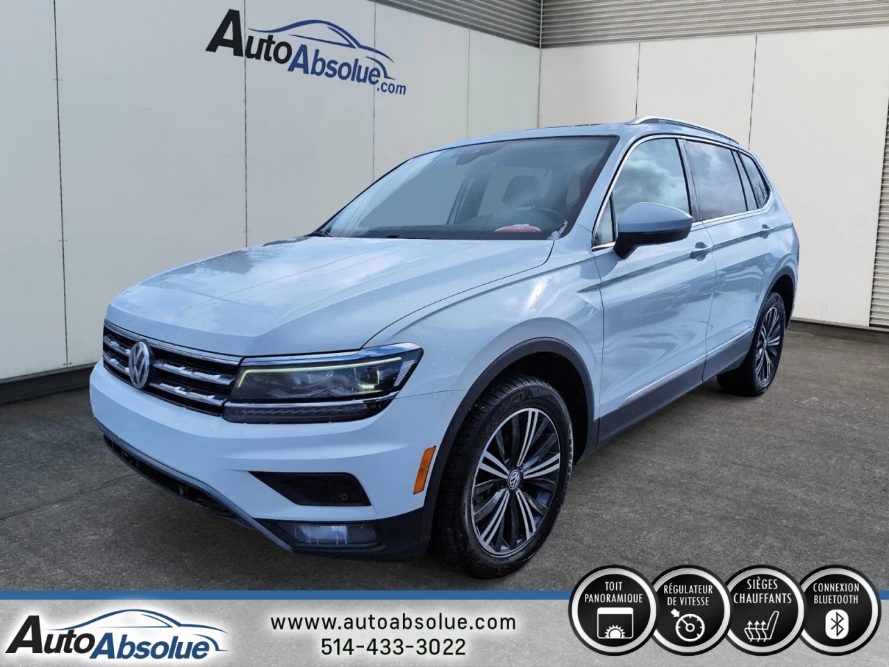 2018 Volkswagen Tiguan Highline Image principale