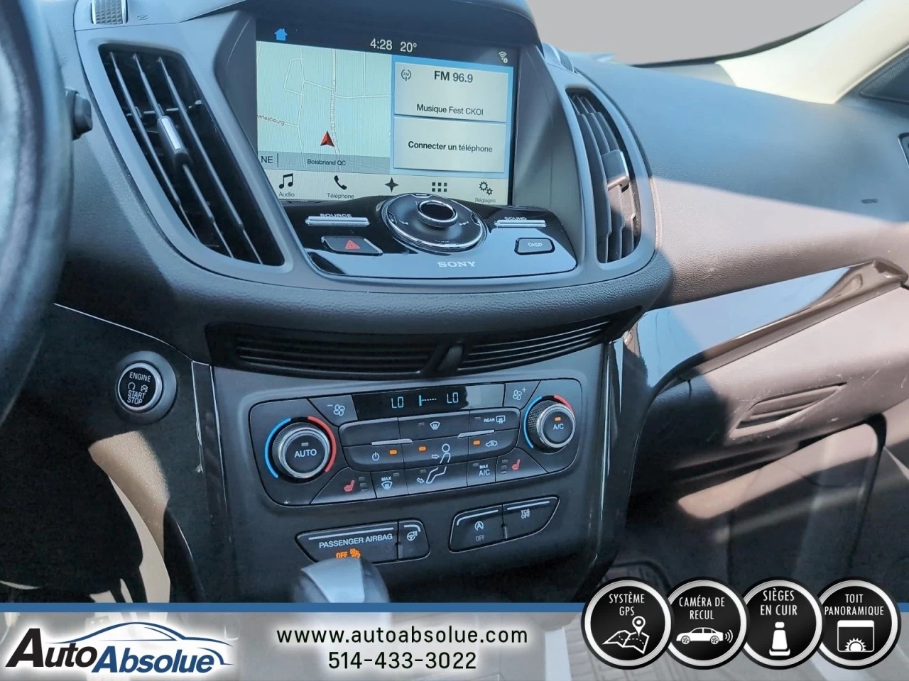 2017 Ford Escape Titanium Image principale