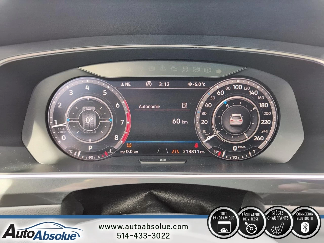 2018 Volkswagen Tiguan Highline Image principale