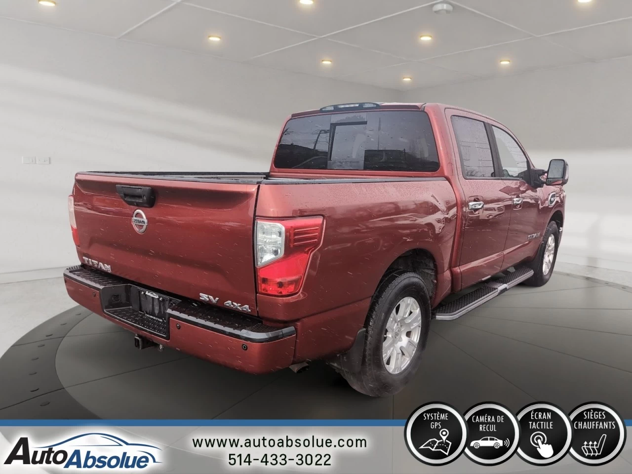 2017 Nissan Titan SV 4x4 Image principale