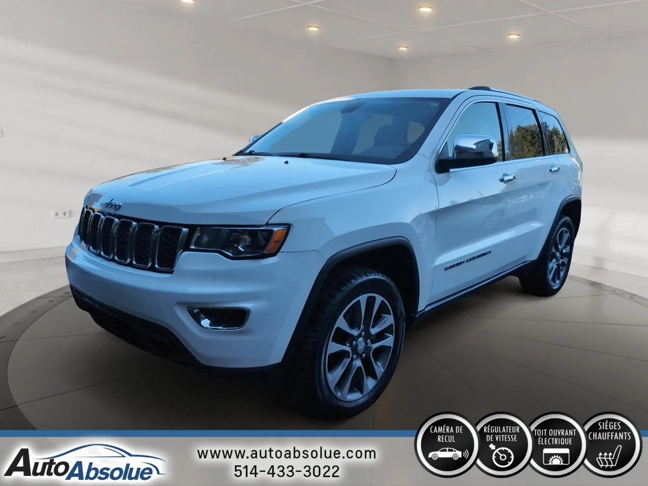 2018 Jeep Grand Cherokee Limited Image principale