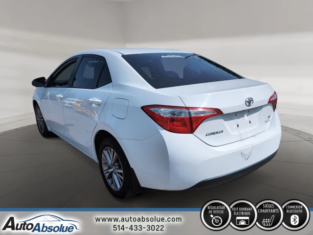 Toyota Corolla LE 2015