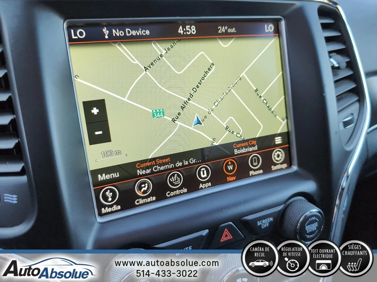 2018 Jeep Grand Cherokee Limited Image principale