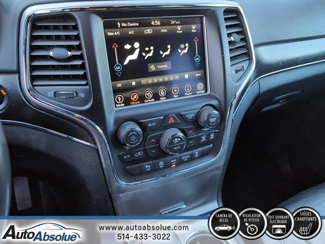 2018 Jeep Grand Cherokee Limited Image principale