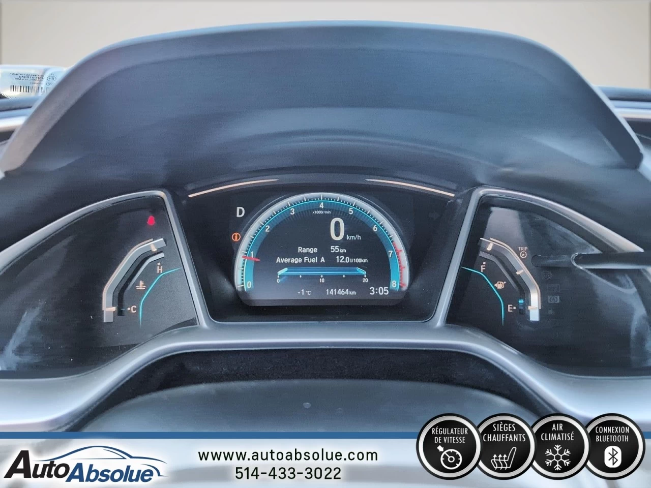 2016 Honda Civic EX Image principale