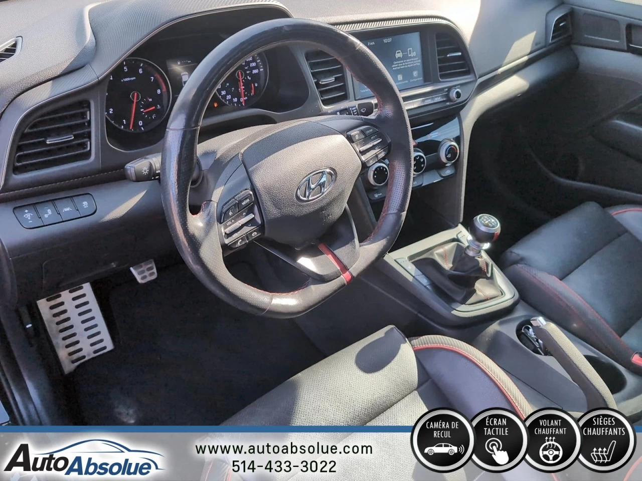 2019 Hyundai Elantra Sport Image principale