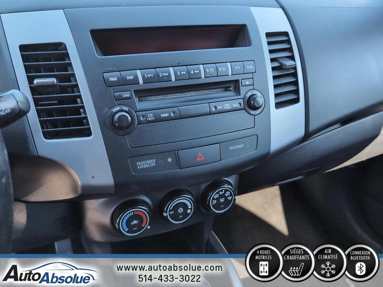 2012 Mitsubishi Outlander ES Image principale