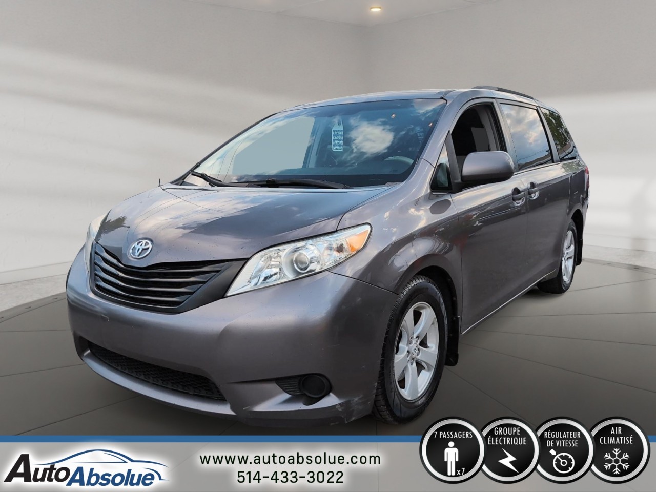Toyota 2011 Sienna 5dr V6 7-Pass FWD